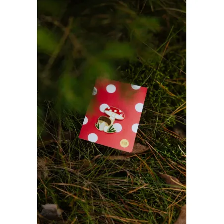 Pin Mushroom