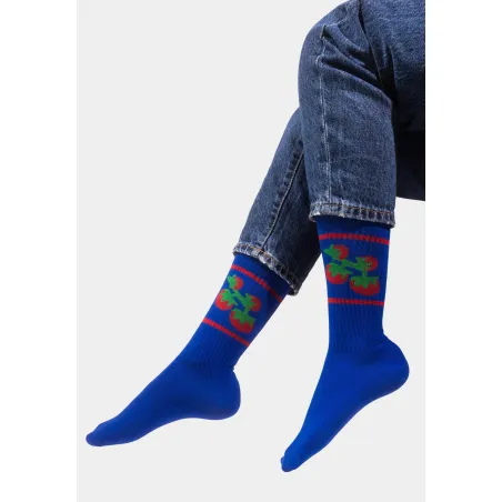Sport organic cotton socks with Tomatoes