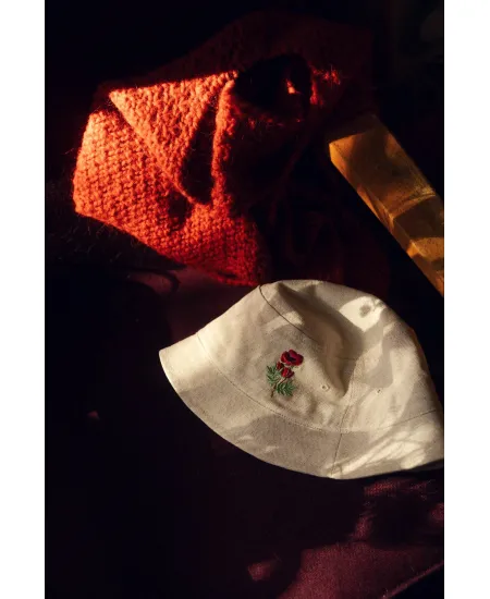 Kapelusz bucket hat Mak KABAK x Kombinat Konopny