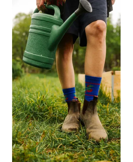 Sport organic cotton socks with Tomatoes