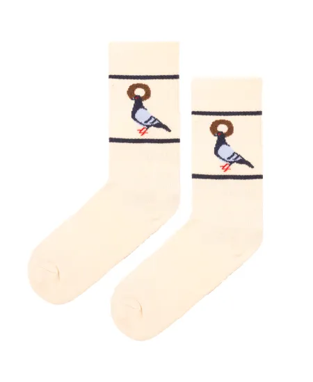 Sport organic cotton socks with Pigeon