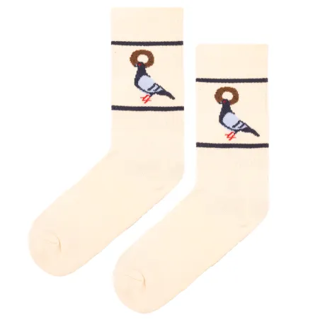 Sport organic cotton socks with Pigeon