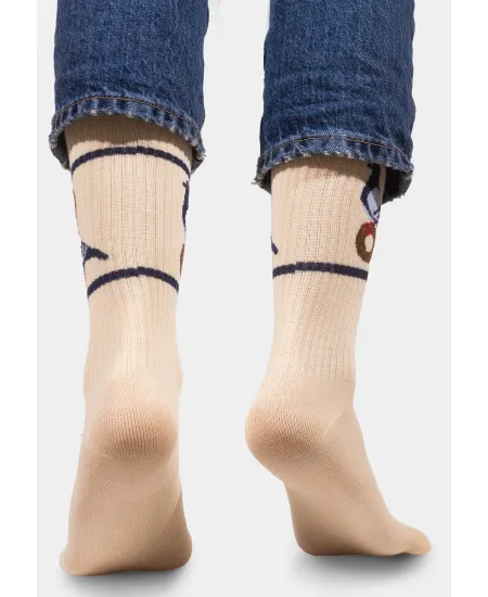 Sport organic cotton socks with Pigeon