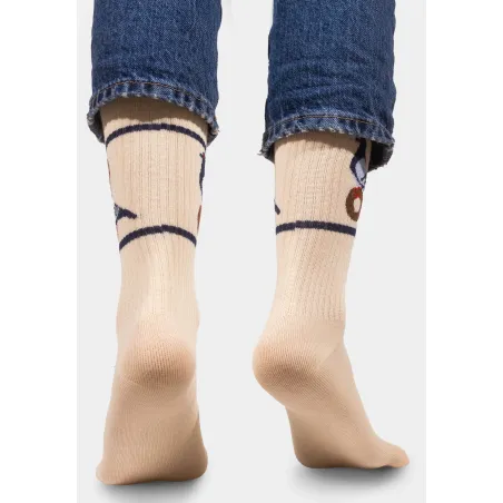 Sport organic cotton socks with Pigeon