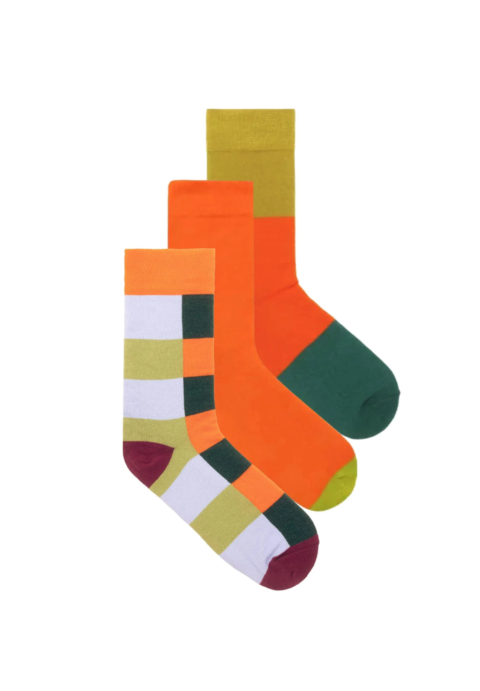 Carrot Field Sock Set