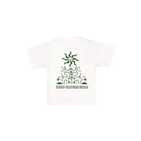 Koszulka z bawełny organicznej Keep Nature Wild