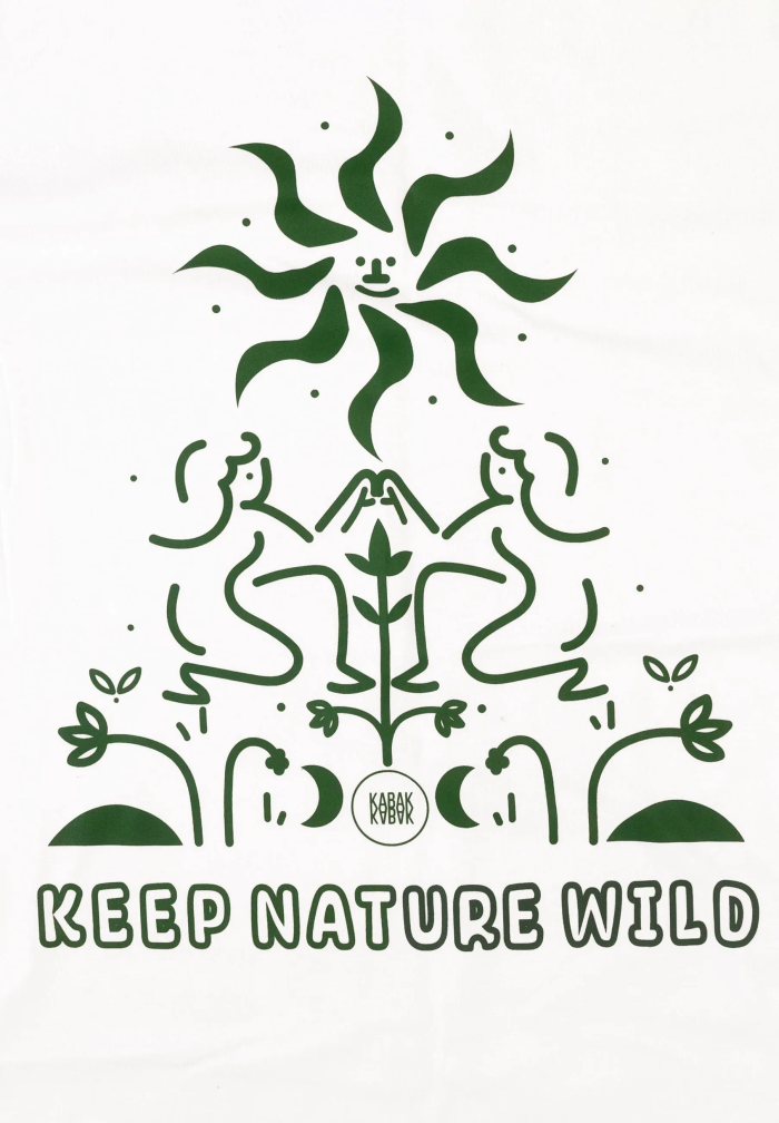 Organic cotton T-shirt Keep Nature Wild