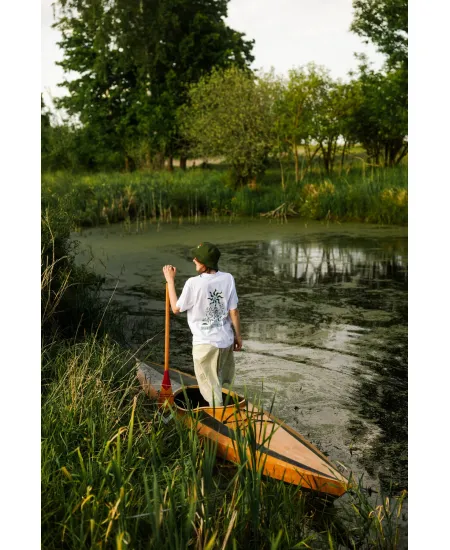 Koszulka z bawełny organicznej Keep Nature Wild
