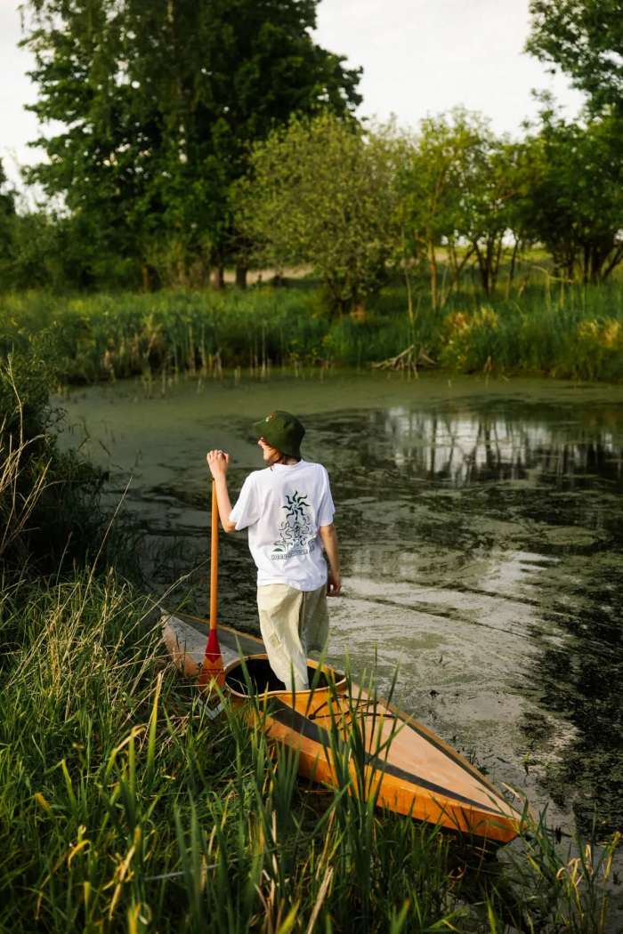 Koszulka z bawełny organicznej Keep Nature Wild