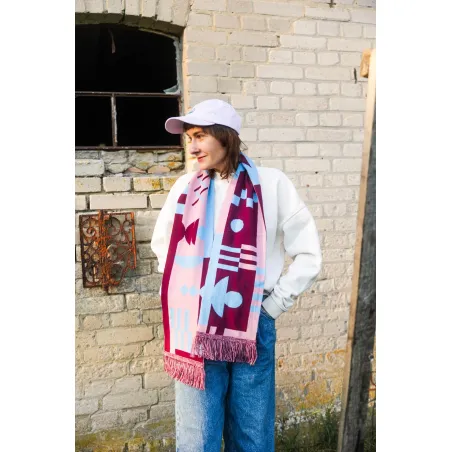 Organic cotton scarf Of my God!