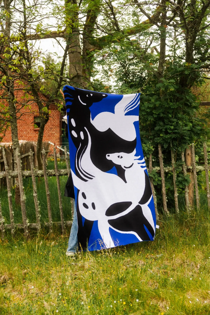 copy of Organic Cotton Blanket Wild Horses