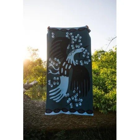 Organic Cotton Blanket Crane