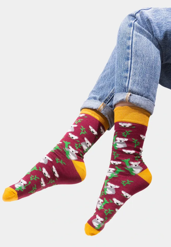 Socks organic cotton Koalas