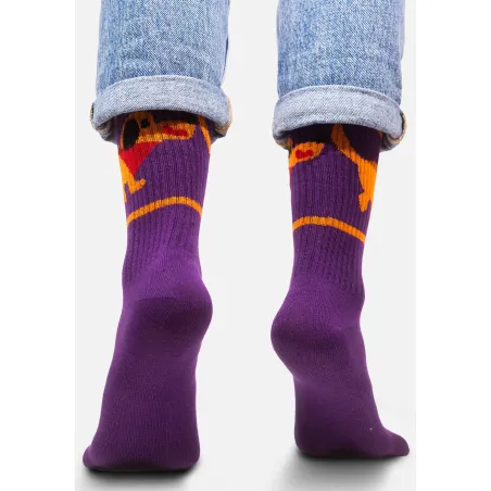 Sport organic cotton socks with Dachshund