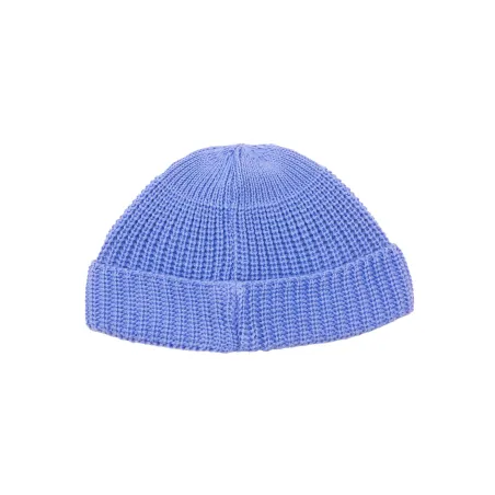 Sky-blue organic cotton burglar beanie