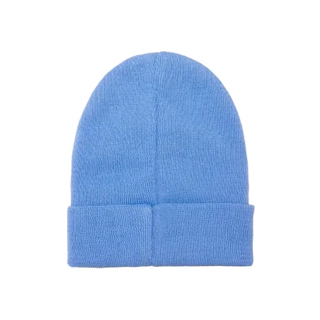 Czapka beanie z bawełny organicznej jasnoniebieska