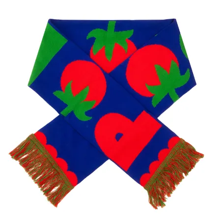 Organic cotton scarf Tomato