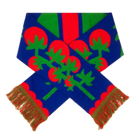 Organic cotton scarf Tomato