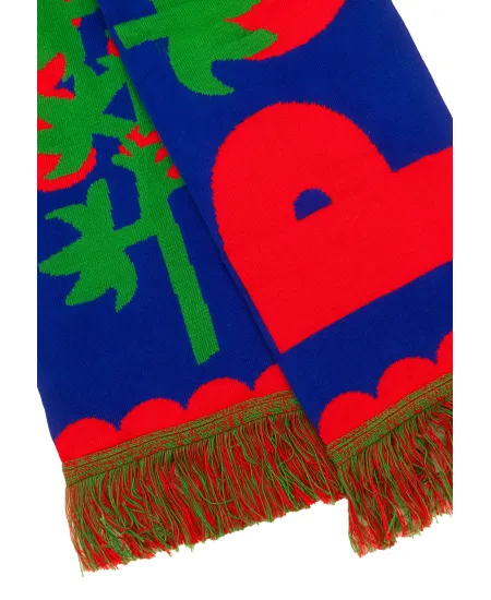 Organic cotton scarf Tomato