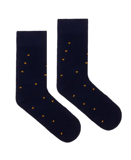 Navy blue socks with...