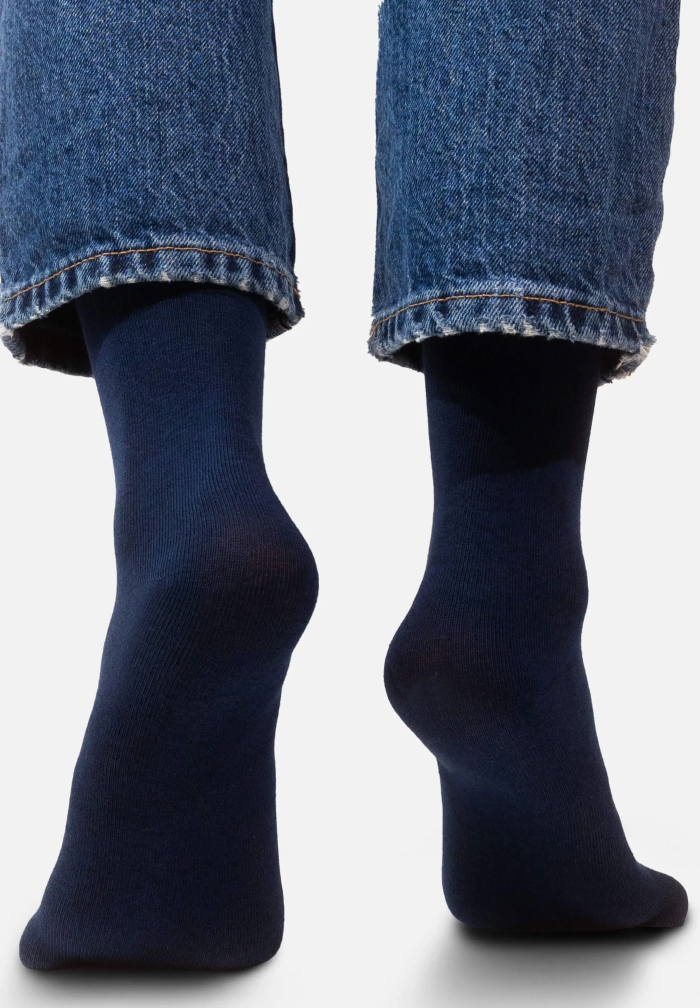 Navy blue socks