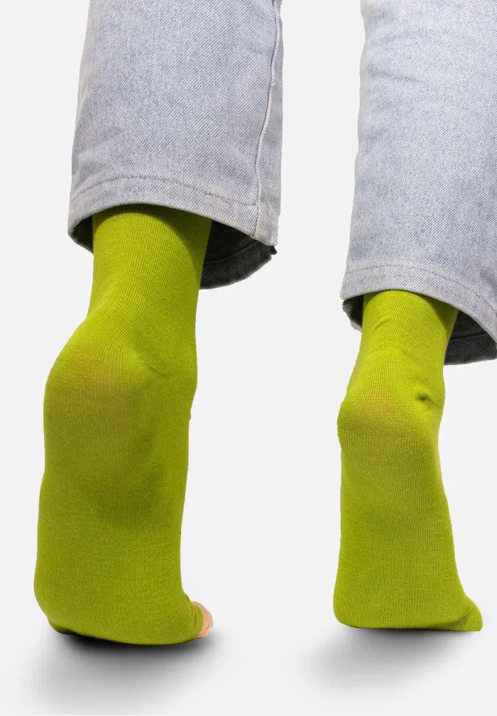 Organic cotton socks Lemongrass
