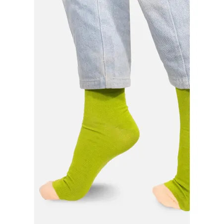 Organic cotton socks Lemongrass