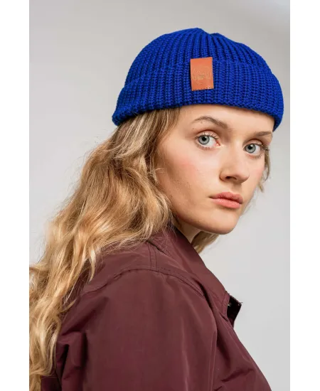 Cornflower organic cotton burglar beanie