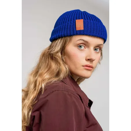 Cornflower organic cotton burglar beanie