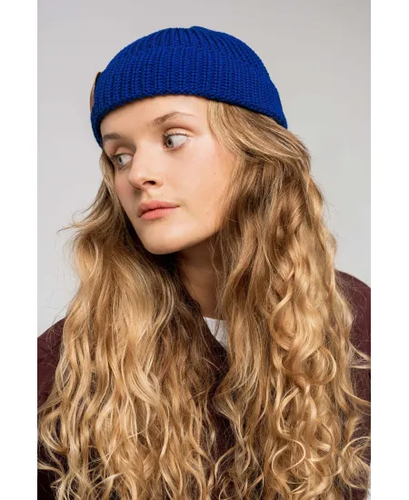 Cornflower organic cotton burglar beanie