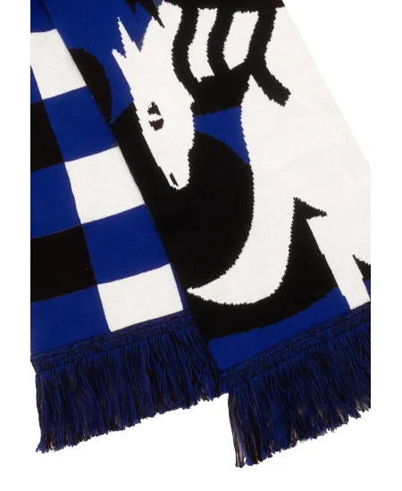 Organic cotton scarf Wild horses