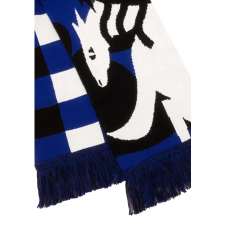 Organic cotton scarf Wild horses