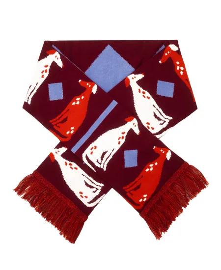 Organic cotton scarf Dog...