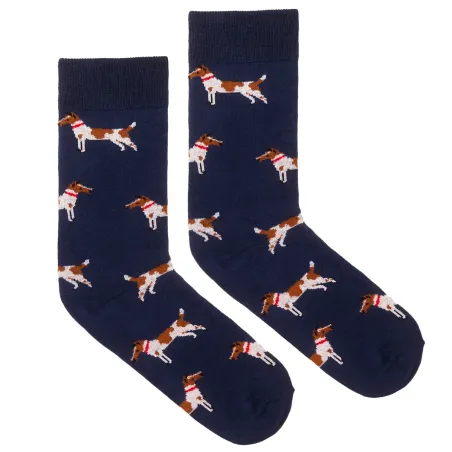 Socks organic cotton Foxteriers