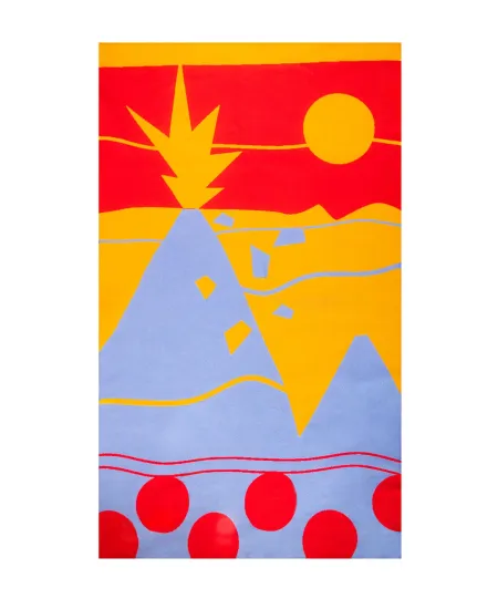 Organic Cotton Blanket Volcanoes