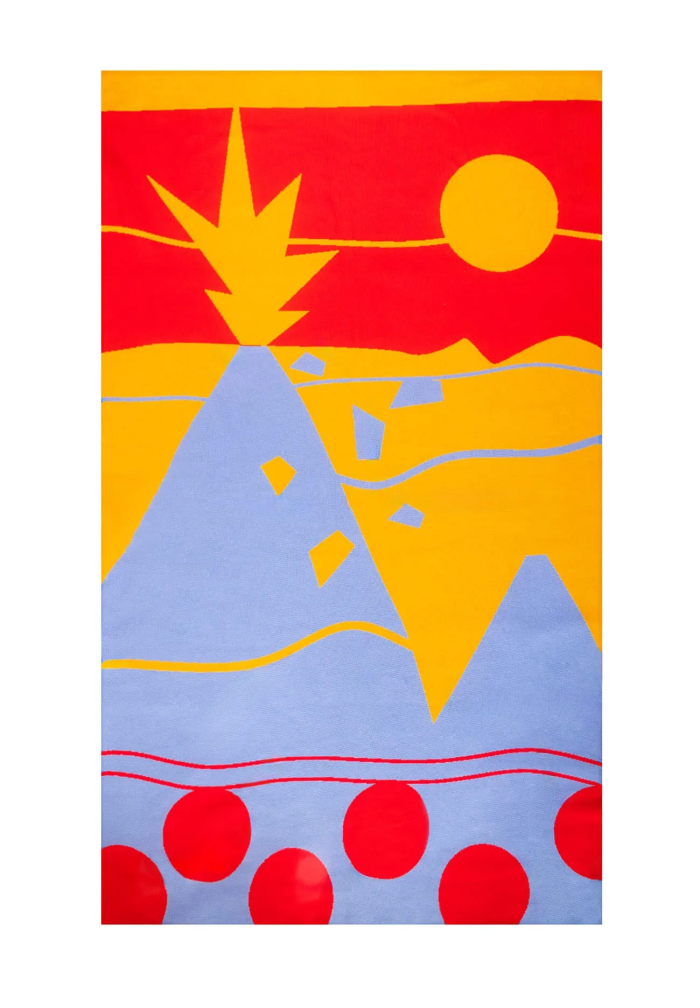 Organic Cotton Blanket Volcanoes