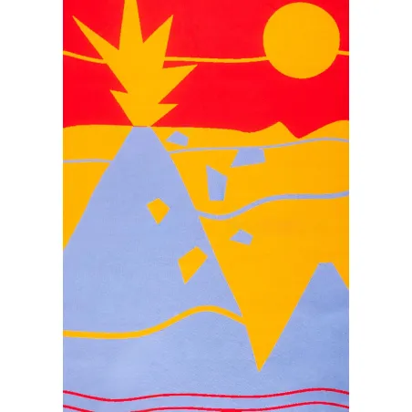 Organic Cotton Blanket Volcanoes