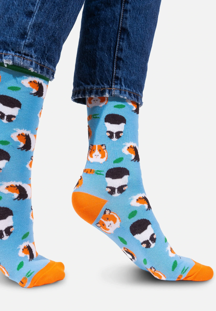 Socks Organic Cotton Guinea Pigs