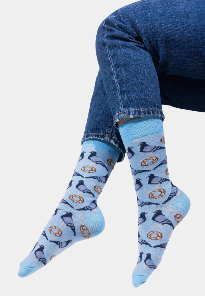 Socks organic cotton Pigeons