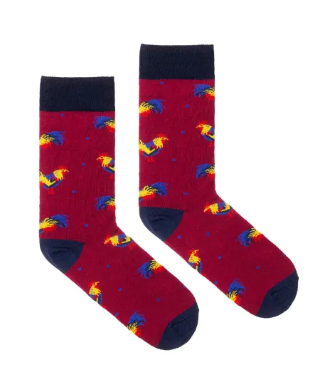 Socks organic cotton Rooster