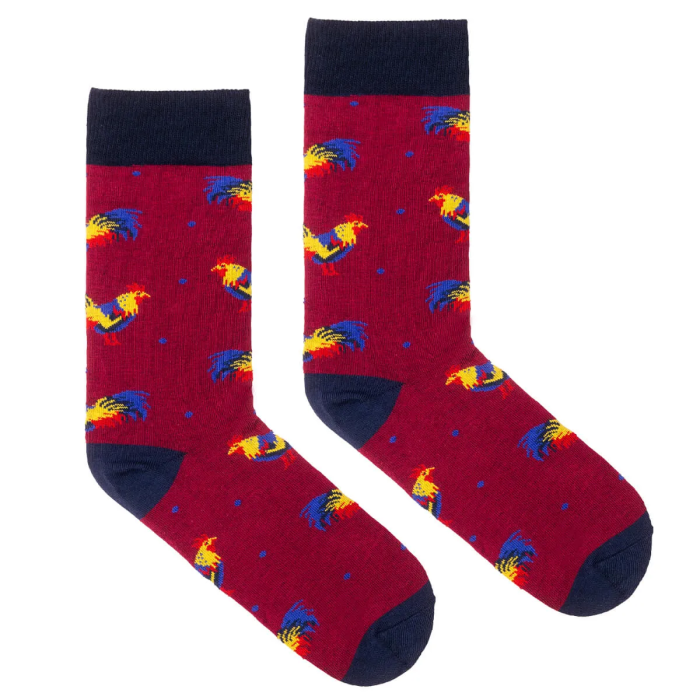 Socks organic cotton Rooster