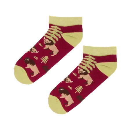 Organic cotton ankle socks Bisons
