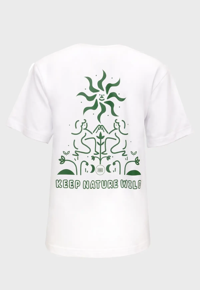 Organic cotton T-shirt Keep Nature Wild