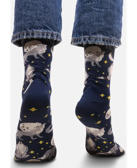 Socks organic cotton Night Wolves