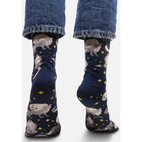 Socks organic cotton Night Wolves