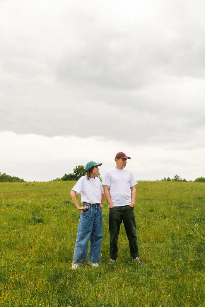 Organic cotton white T-shirt