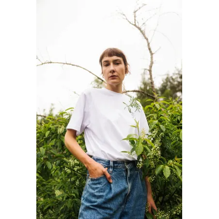 Organic cotton white T-shirt