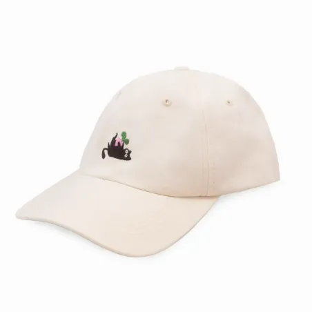 Baseball cap made of organic cotton Cat mischief