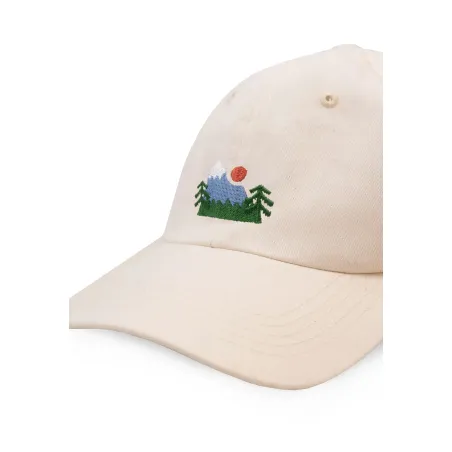 Baseball cap made of organic cotton Mountains