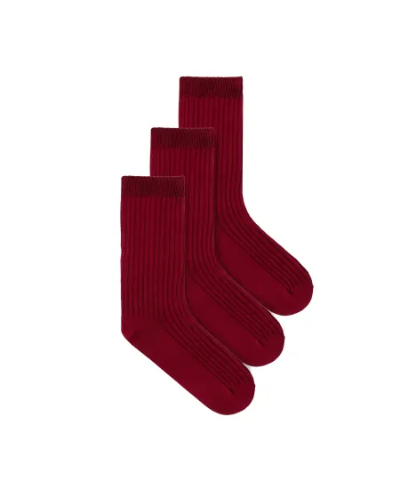 Set of burgundy organic...